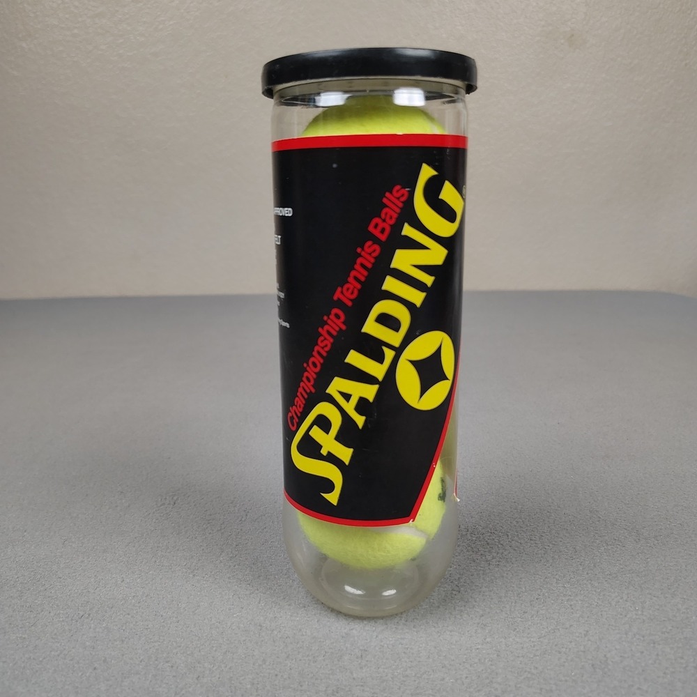 Vintage Spalding Championship Tennis Balls 1990 Sealed USTA Extra Duty Felt NEW